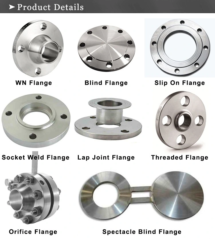 ANSI B16.5 RF 300lbs ASTM A182 F51 Nps Long Welding Neck Flange