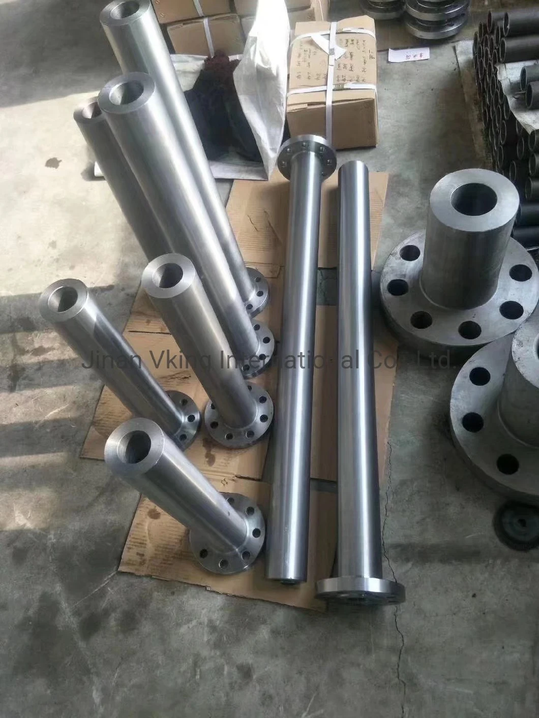 ANSI B16.5 Duplex Stainless Steel/Carbon Steel Forged FF Socket Welding Long Welding Neck Flange